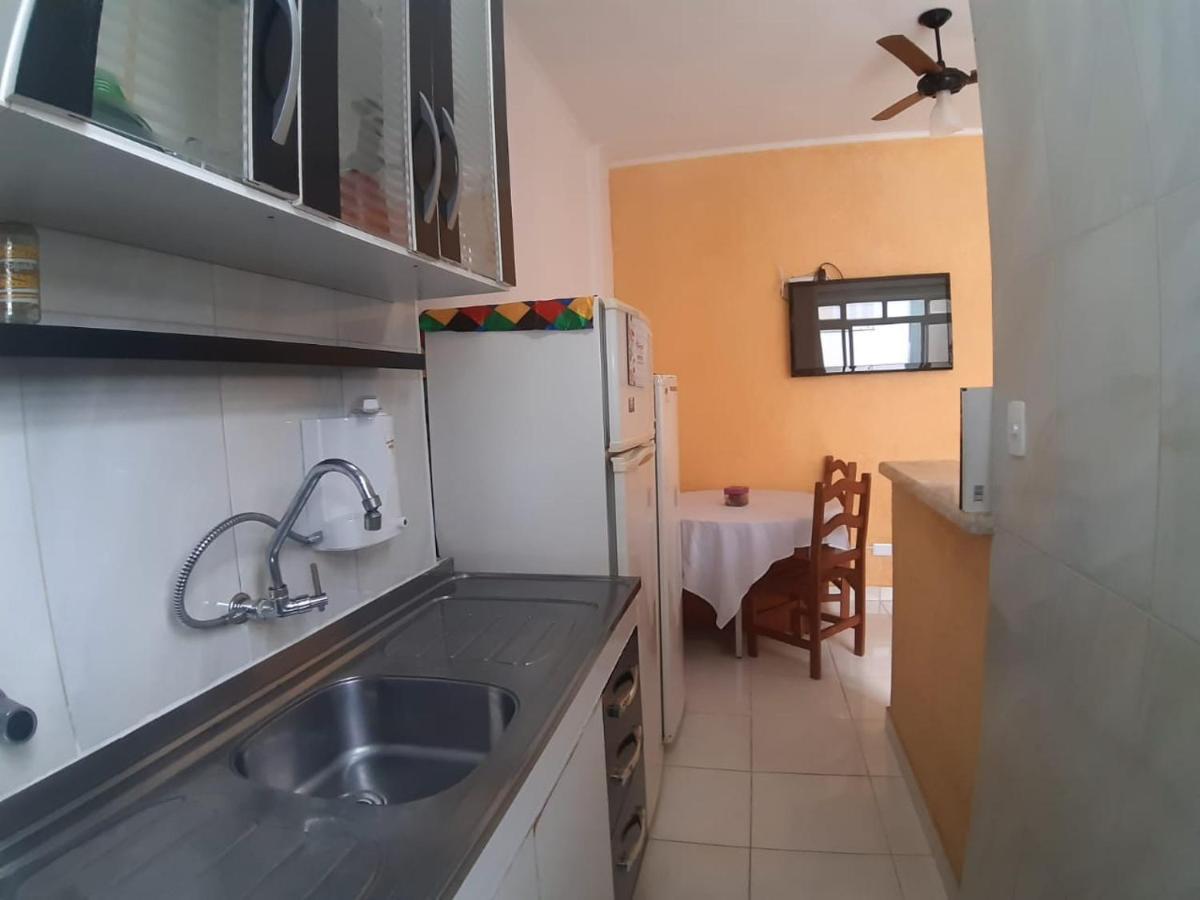 Apartamento De Frente Para Praia Com Wi-Fi Сантос Экстерьер фото